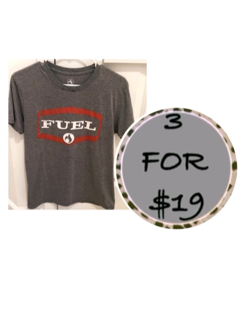 3/$19 Fuel Clothing Custom Station T-shirt